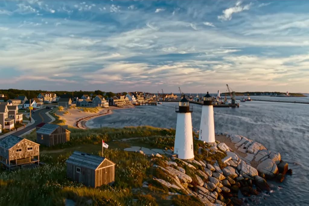 Southern Maine Coast skyline